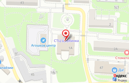 Г. Щербинка дк на карте