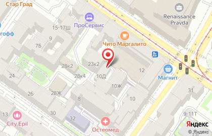 Бутик-ателье Лавди на площади Александра Невского I на карте