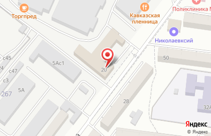 Экспресс Офис в Октябрьском районе на карте