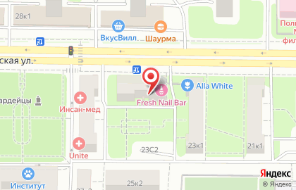 Ателье Марии Инкиной на Молодогвардейской улице на карте