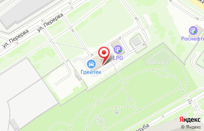 Автомойка Грейтек на улице Перерва на карте