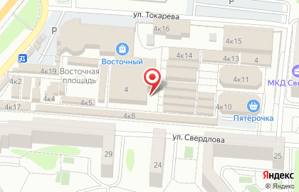 Парикмахерская Надежда в Старом Осколе на карте