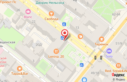Библиотека для Слепых на карте