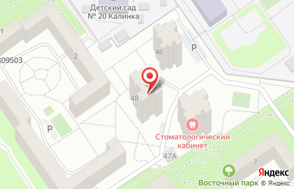 Зоомагазин Рио в микрорайоне Восточный на карте