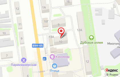 Парикмахерская в Саранске на карте