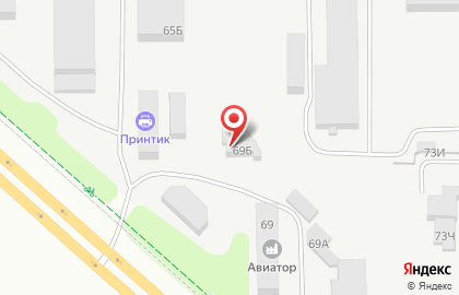 Производственная компания Стройиндустрия на Промышленной улице на карте