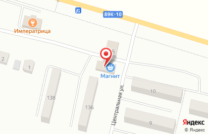 Магазин разливных напитков Пивоман на Центральной улице на карте