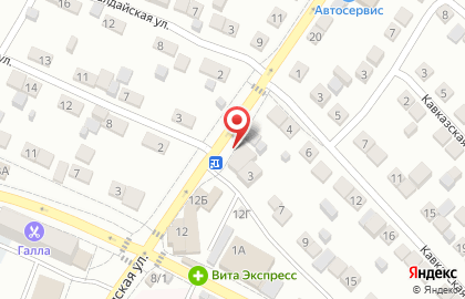 Магазин Фиксимаг на Новороссийской улице на карте