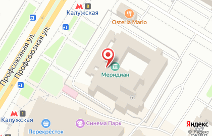 Центр культуры искусств Меридиан на карте