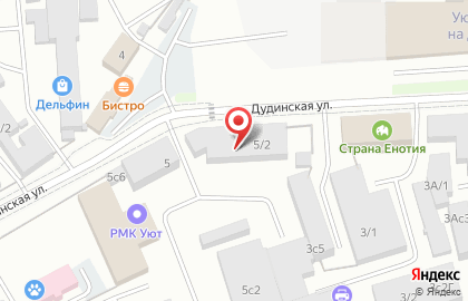 ООО Спецэнергомонтаж на Дудинской улице на карте