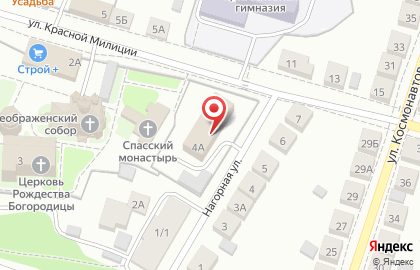 Управление внутренних дел в Нижнем Новгороде на карте