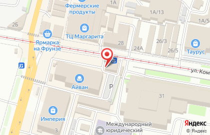 Новая волна на улице Фрунзе на карте