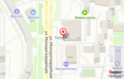 Магазин детских кроватей-машин Baby-usha.ru на улице Молодогвардейцев на карте