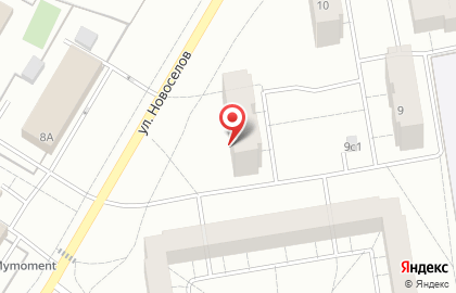 Ветеринарный центр Белый Бим на улице Новосёлов в Гатчине на карте