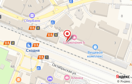 Магазин табачных изделий в Москве на карте