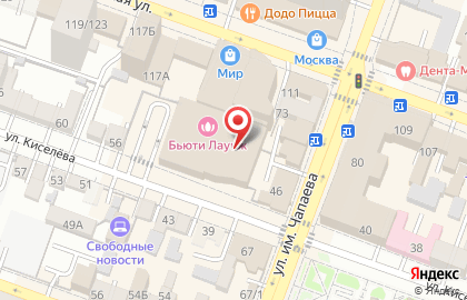 Магазин женской одежды Tuna на карте