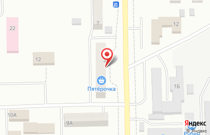Супермаркет Пятёрочка в Новосибирске на карте