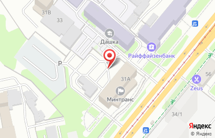 ОАО Банкомат, АКБ Абсолют Банк на улице Николая Ершова на карте