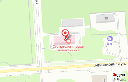 Волховская стоматологическая поликлиника на Авиационной улице на карте
