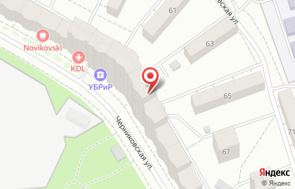 Эксклюзив на Черниковской улице на карте