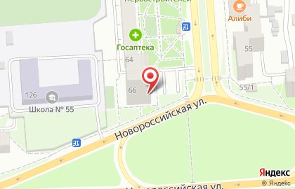 Независимая лаборатория Прогрессивные Медицинские Технологии на улице Гагарина, 66 на карте