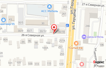 Sa.ru на улице Герцена на карте