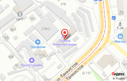 СТО Procarservice в Кировском районе на карте
