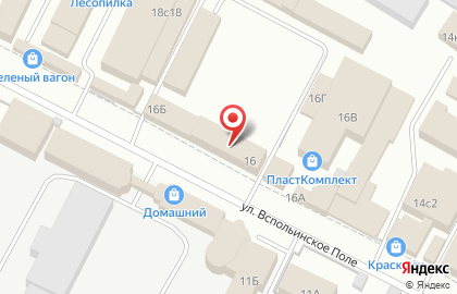 Пролетарий в Кировском районе на карте