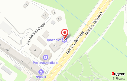 Типография Проспект на проспекте Ленина на карте