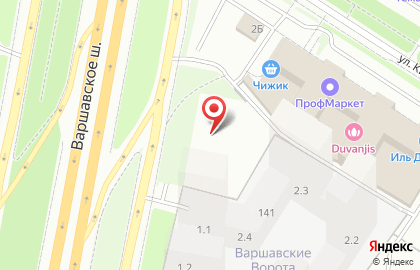 Сервис-центр Fubag на Варшавском шоссе на карте