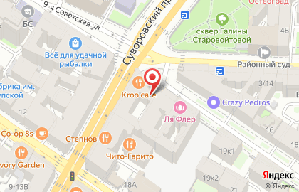Glamour на 9-ой Советской улице на карте