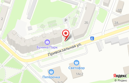 Бунина парк на карте