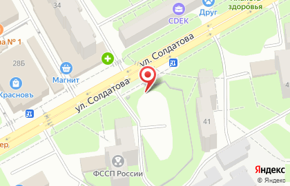 Городская служба эвакуации МЭТР в Свердловском районе на карте