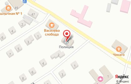 Отделение полиции МО МВД России Городецкий на карте