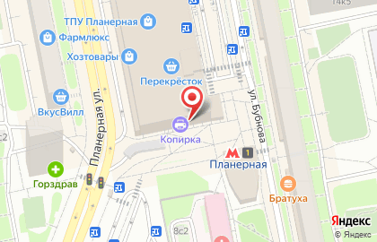 Ювелирная мастерская Ювелир.сервис на Планерной улице на карте