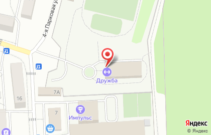 Дружба Муниципальный Стадион на карте