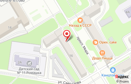Мир-3D на карте