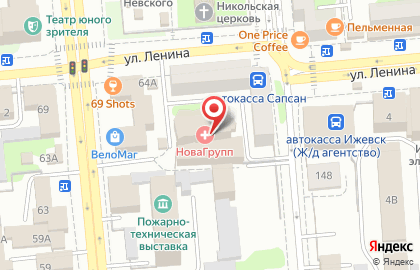 Кружка за Кружкой на Красной улице на карте