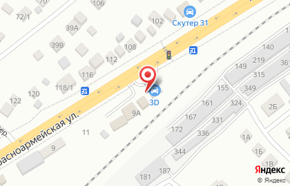 Автосервис в Белгороде на карте