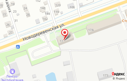 Форус на Новодеревенской улице на карте