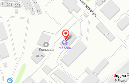 Скалодром Массив на карте