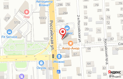 Магазин Портал на Российской улице на карте
