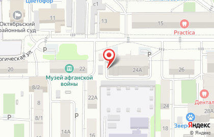 Жилищный кооператив Best Way на Геологической улице на карте
