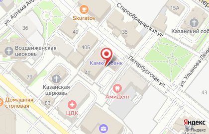 Star Travel на Петербургской улице на карте