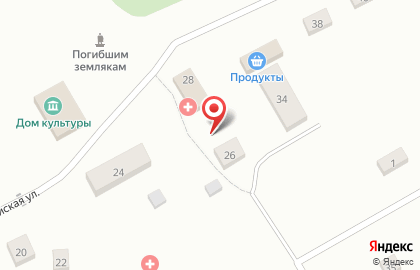 Продуктовый магазин в Тюмени на карте