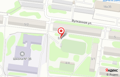 Каток в Петропавловске-Камчатском на карте