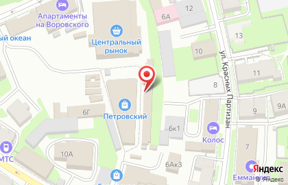 Магазин товаров для ремонта и лакокрасочной продукции Колор на карте
