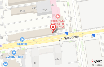 Курьерская компания Курьер Сервис Экспресс Новосибирск в Центральном районе на карте