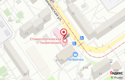 Единый компьютерный Сервис на Клинической улице на карте