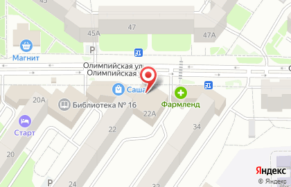 Магазин Монетка в Тюмени на карте